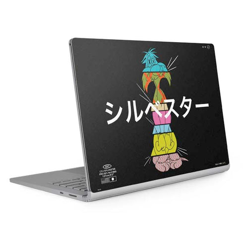 Looney Tunes Sylvester the Cat Sliced Juxtapose Surface Book 2 13.5in Skin